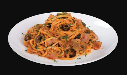 Chicken Creamy Spaghetti
