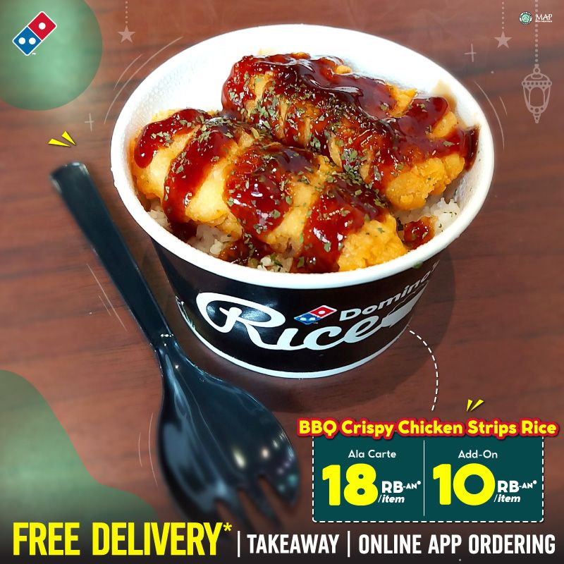 Crispy Chicken Strips Rice Personal