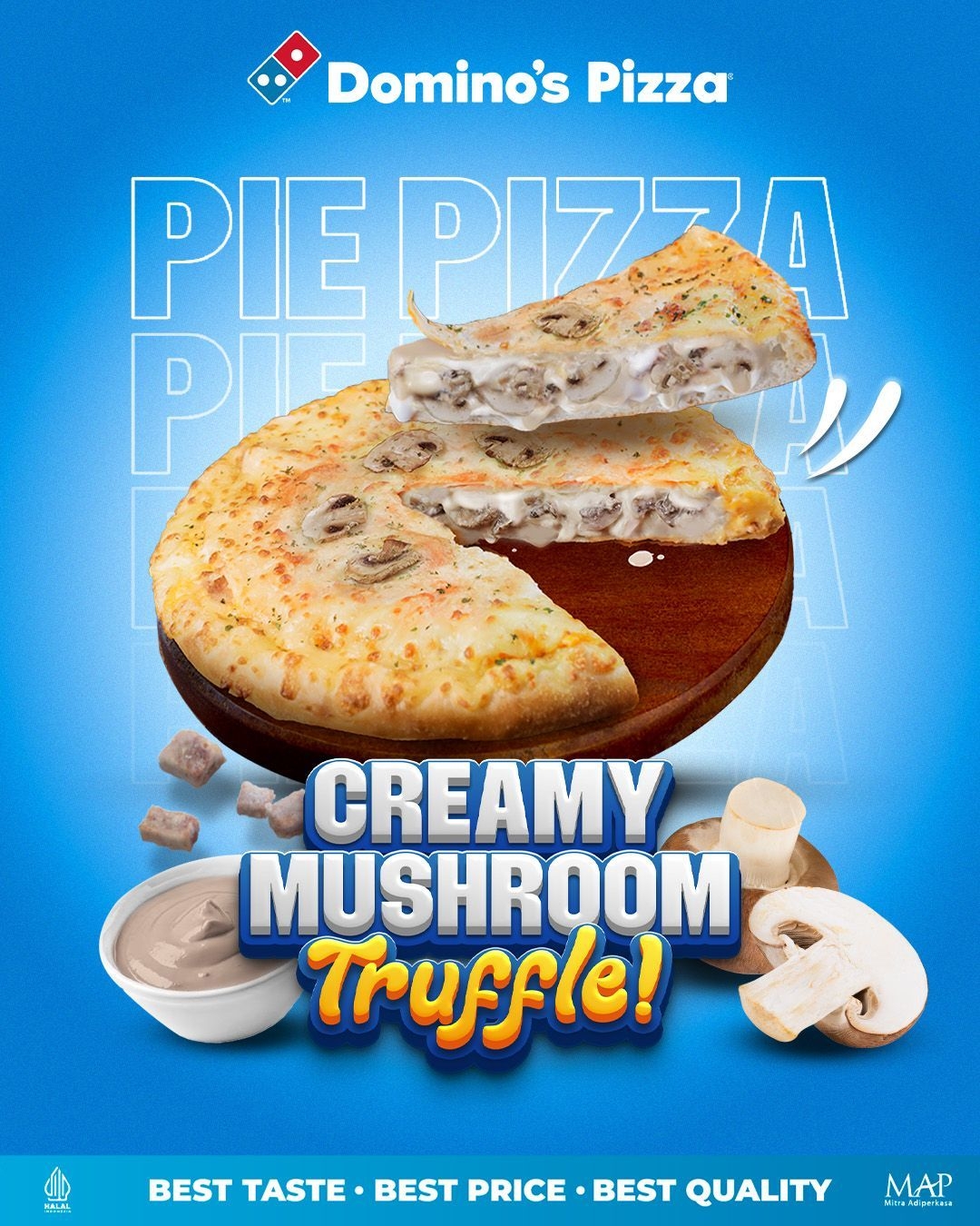 Pie Creamy Mushroom