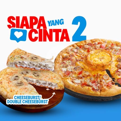 Promo Siapa yang Cinta 2 - Paket 2 Pizza Keju Viral